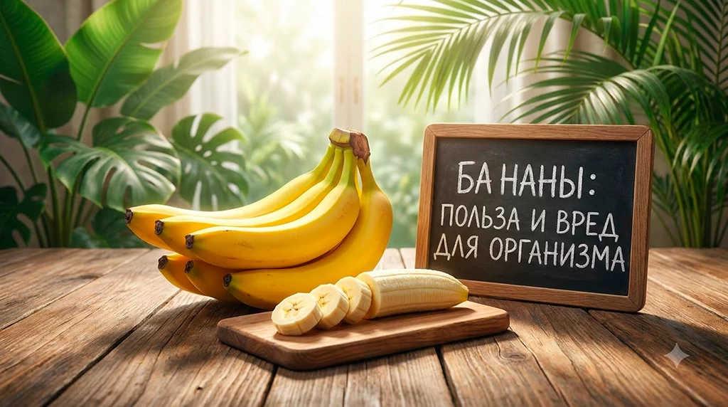 Бананы: польза и вред для организма
