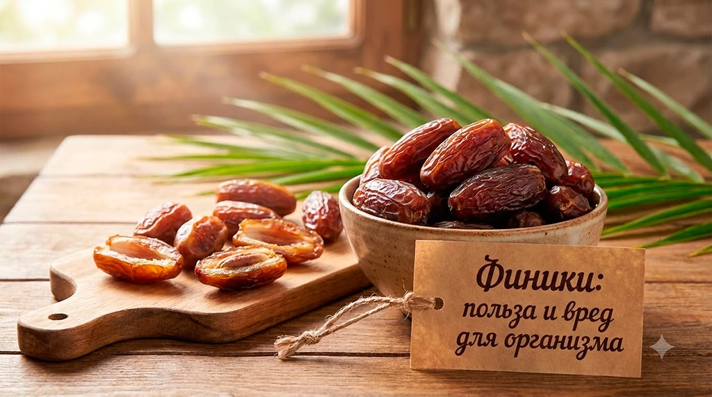 Финики: польза и вред для организма
