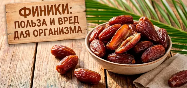 Финики: польза и вред для организма
