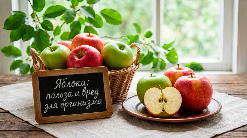 Яблоки: польза и вред для организма