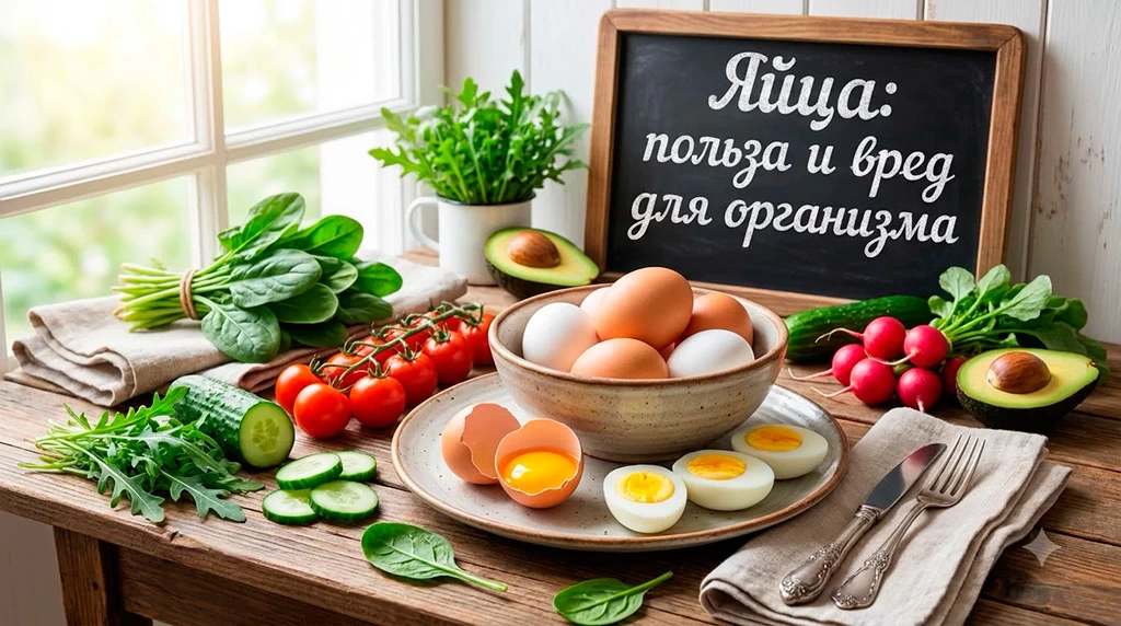 Яйца: польза и вред для организма