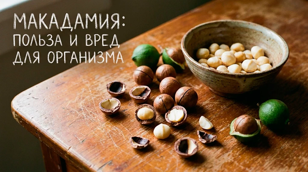 Макадамия: польза и вред для организма
