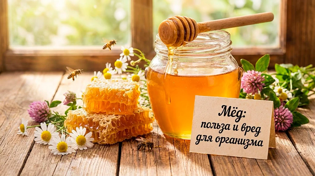 Мёд: польза и вред для организма