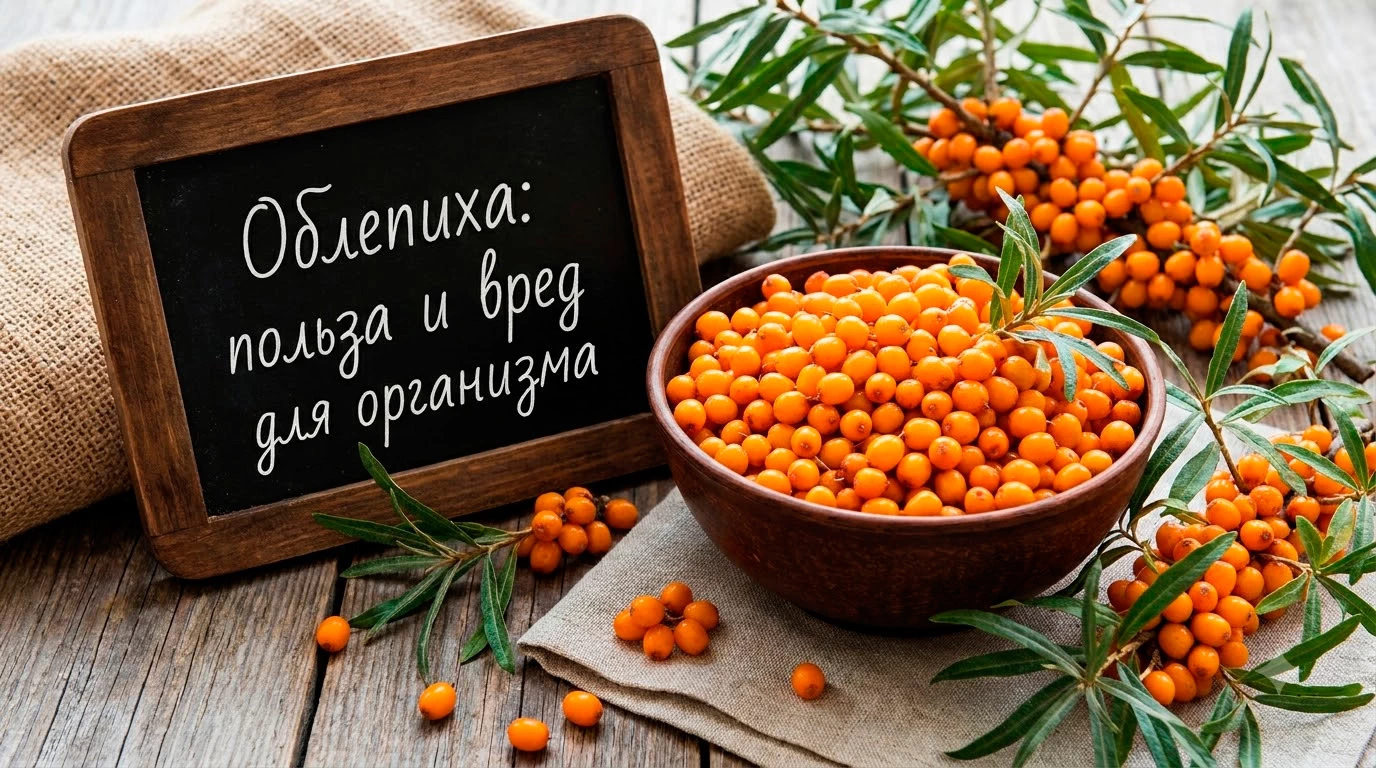 Облепиха: польза и вред для организма