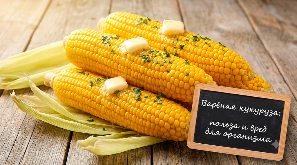 Варёная кукуруза польза и вред для организма