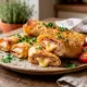 Горячие рулетики из лаваша с сыром и ветчиной